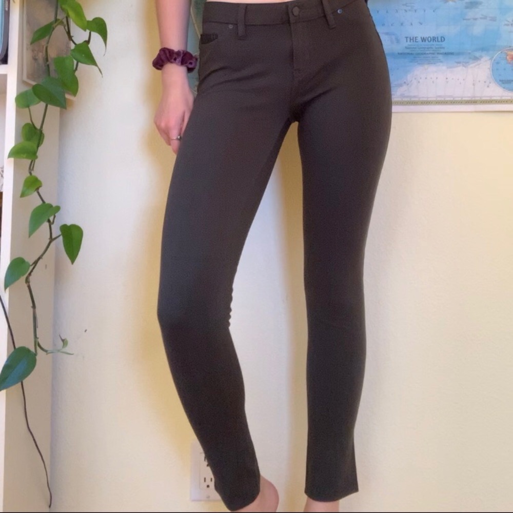 Gray Calvin Klein Stretch Jean Jeggings Grey Pants